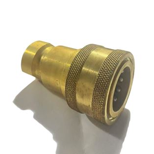 BH6-60/61, Parker 60 Series Brass Hydraulic Quick Coupling