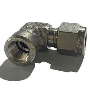 SS-400-8-2,Swagelok Stainless Steel 90°Elbow Connector 1/4" Tube OD x 1/8" Female NPT