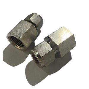 SS-810-7-8,Swagelok Stainless Steel Straight Fitting 1/2" Tube OD x 1/2" Female NPT