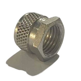 SS-402-1K,Swagelok Stainless Steel Knurled Nut Tube OD 1/4"