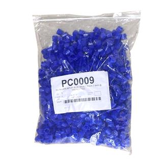 PC-1/4-LDPE, PMI PC Series Pipe Caps 1/4" NPT(1000pcs/BAG)