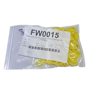 FW-8-LDPE, PMI FW Series Flange Washers (100pcs/ BAG)