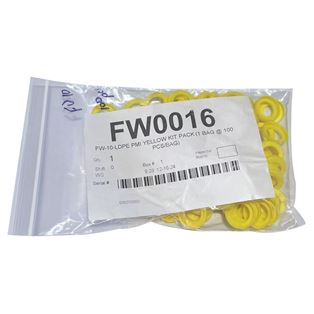 FW-10-LDPE, PMI FW Series Flange Washers (100pcs/ BAG)